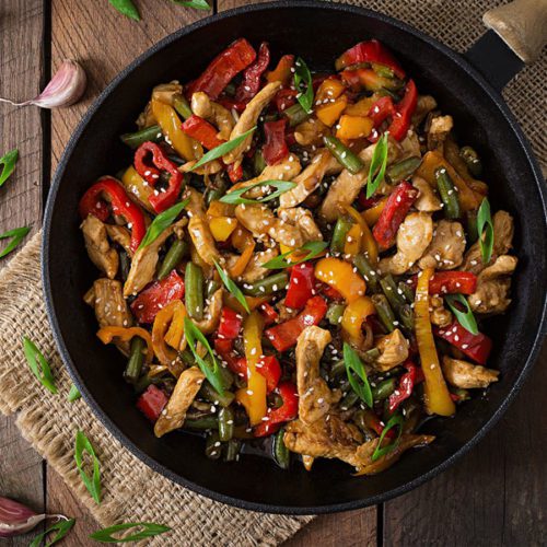 Lemon and Garlic Chicken Stir Fry - Dr Cabot Cleanse